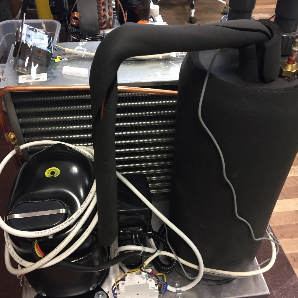 Холодильник для торговли морепродуктами