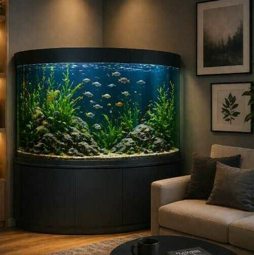 Аквариум в современном интерьере