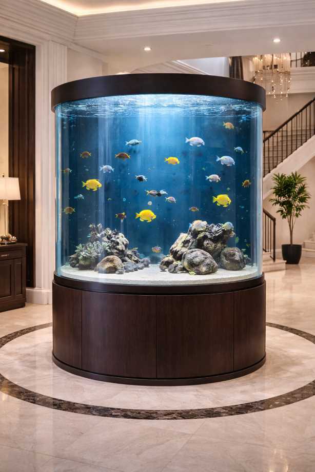 <span style="font-weight: bold;">Высокий аквариум </span>