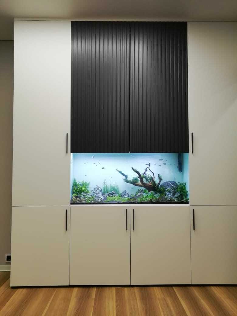 Аквариум в интерьере