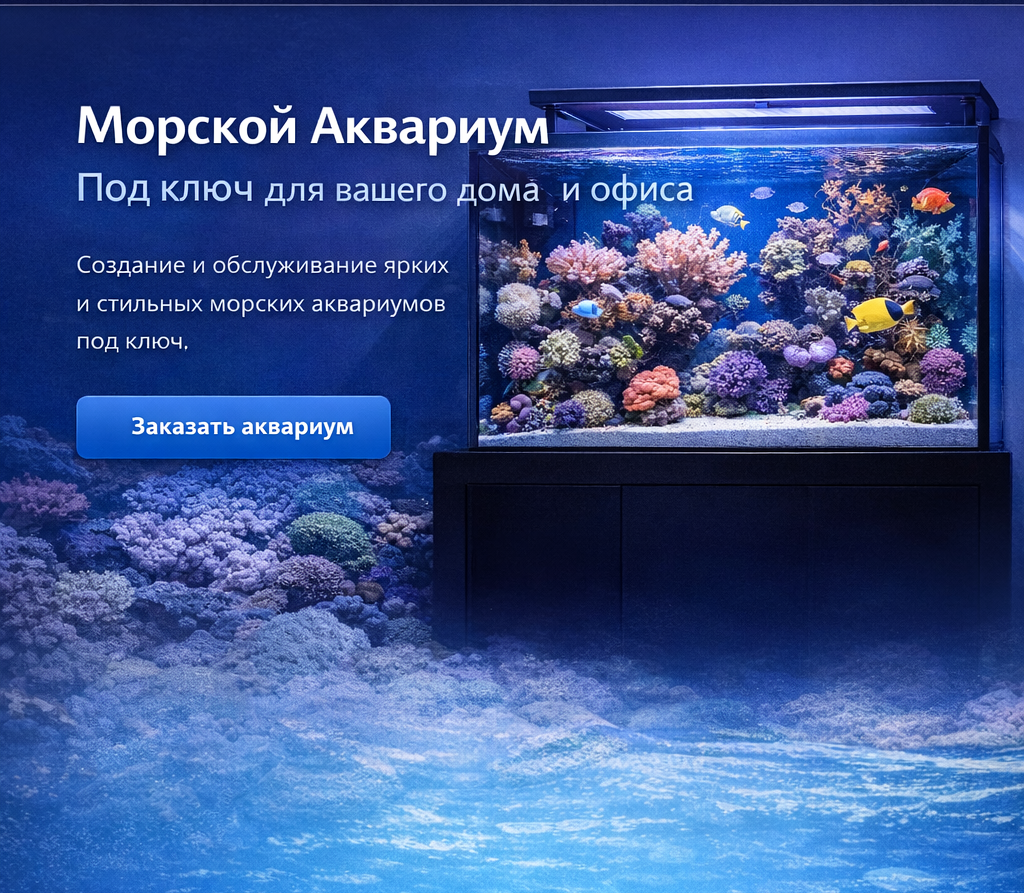 Морской аквариум<span style="font-weight: bold;"> </span>