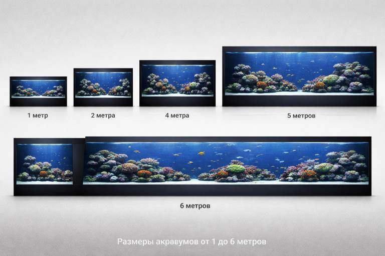 Аквариум по размерам&nbsp;