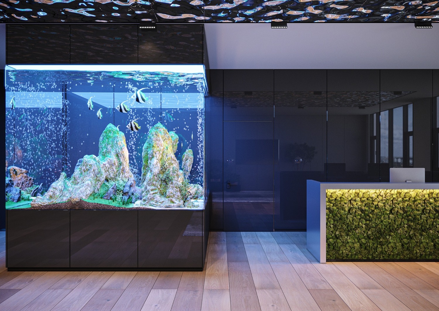 &nbsp;luxury – морской аквариум